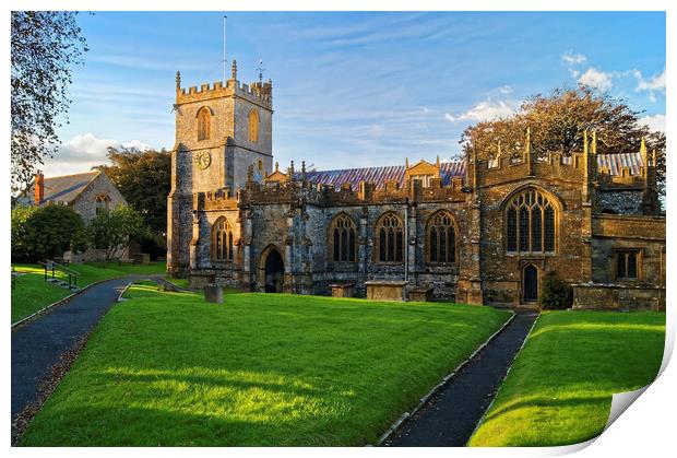 St Marys Church, Chard, Somerset   Print by Darren Galpin