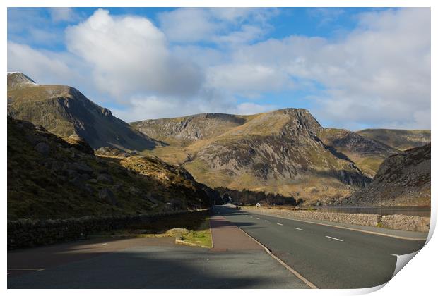 pont pen-y-benglog Print by kevin murch