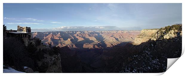 Canyon View Print by Russell MacSorley