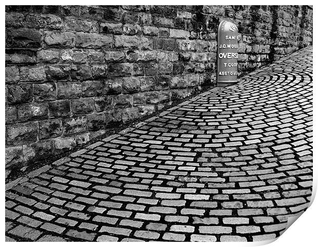 Bricks Print by Tracey Whitefoot