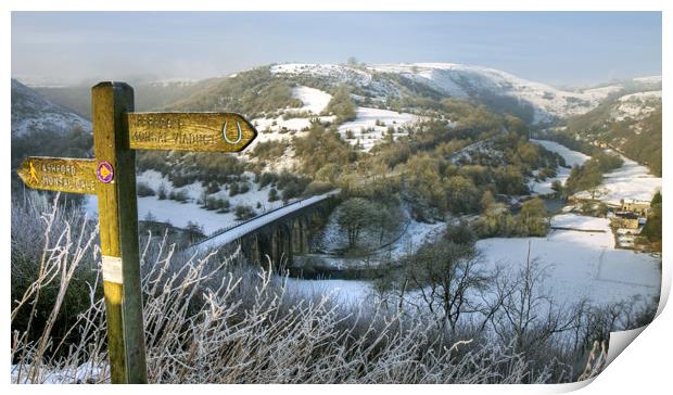 Monsal Dale Print by Tracey Whitefoot