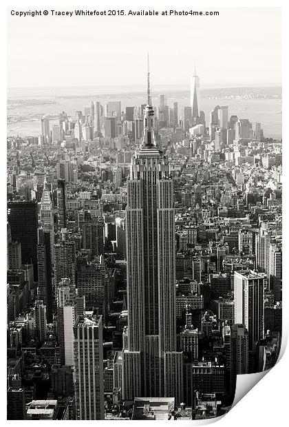 Empire State  Print by Tracey Whitefoot