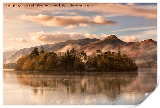 Cat Bells Mist  Print by Tracey Whitefoot