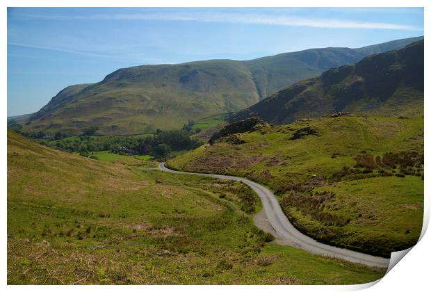 Martindale Valley Print by CHRIS BARNARD