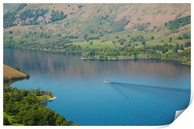 Ullswater View Print by CHRIS BARNARD