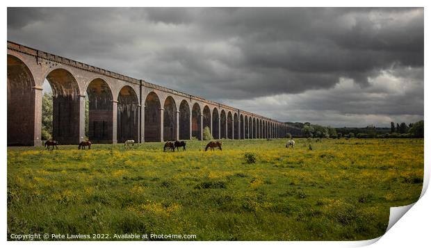 Welland Viaduct Print by Pete Lawless