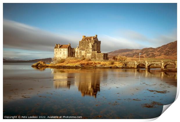 Eilean Donan Castle Print by Pete Lawless