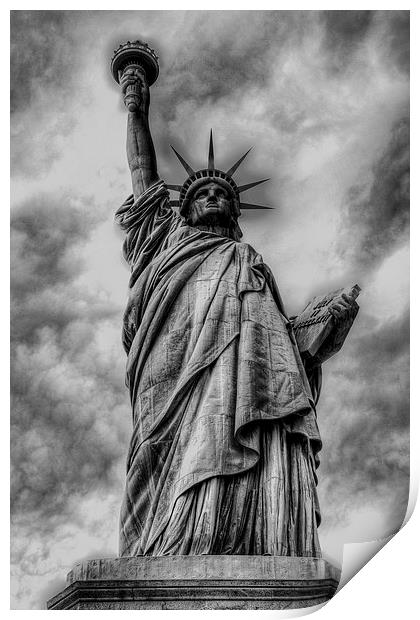 Statue of Liberty Print by Pete Lawless