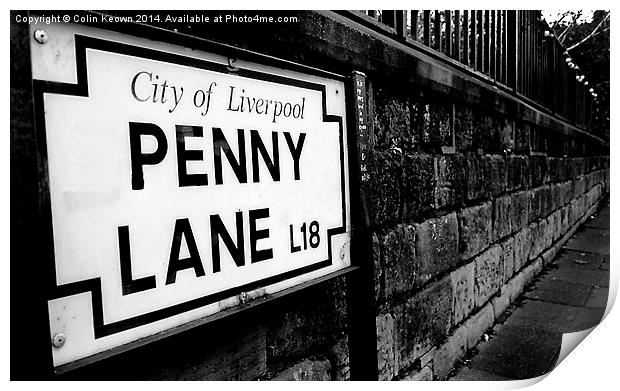  Penny Lane Print by Colin Keown