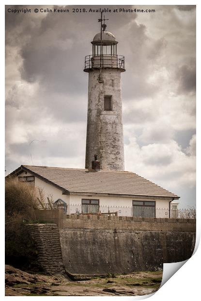Hale Lighthouse Print by Colin Keown