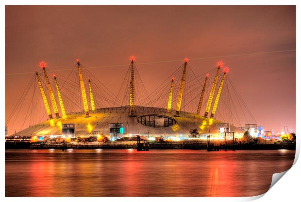 Millennium Dome Print by Jan Venter