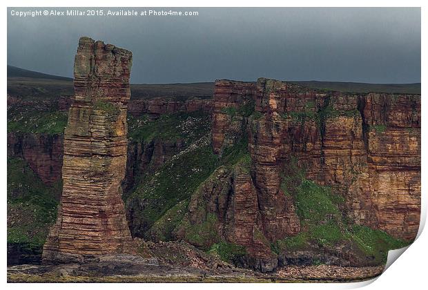  Old Man Of Hoy Print by Alex Millar