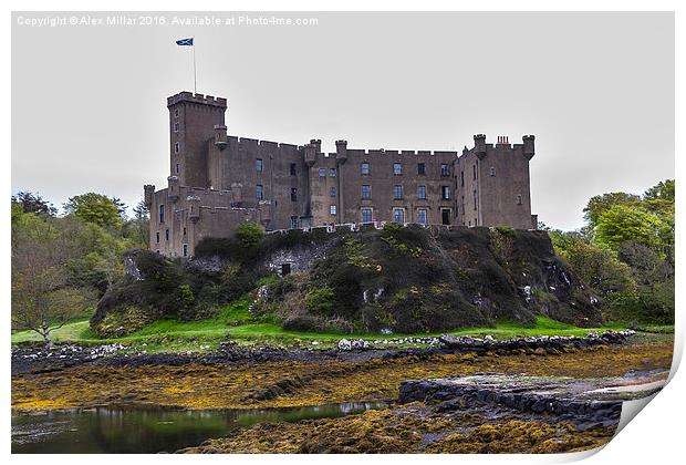  Dunvegan Castle Print by Alex Millar