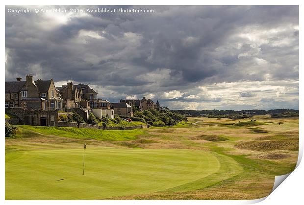 18th Green Print by Alex Millar