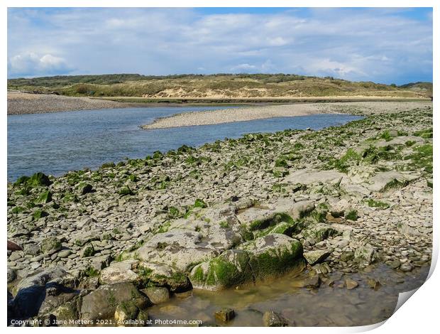 Ogmore by Sea  Print by Jane Metters