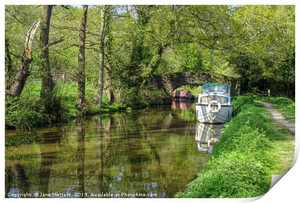 Canal Life Print by Jane Metters