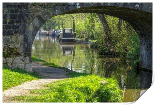  Canal Life Print by Jane Metters