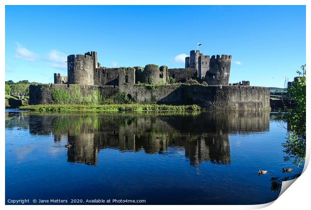 Reflections in the Water Print by Jane Metters