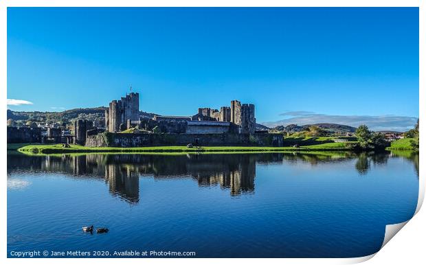 Moat around the Castle Print by Jane Metters