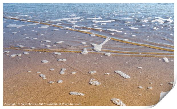 Incoming Tide  Print by Jane Metters