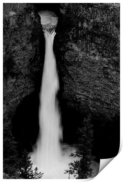 Waterfall Print by Chris Hill