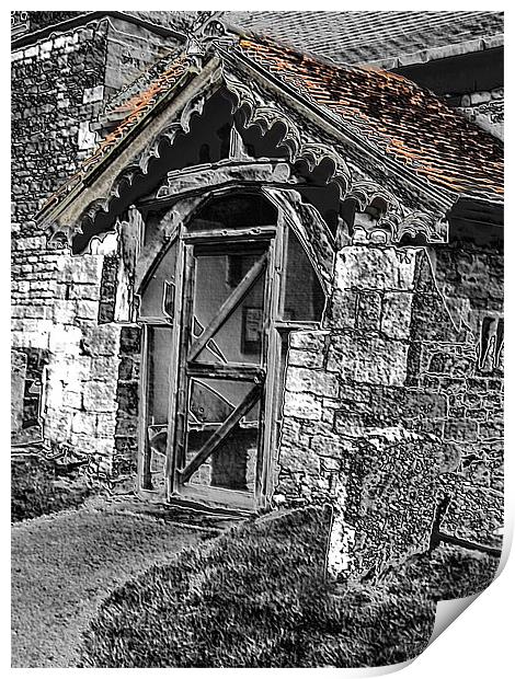 The Doorway Print by carin severn