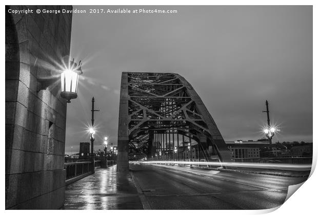 Tyne Bridge 01 Print by George Davidson